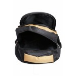Aqsa ALB60 Stylish Laptop Bag (Khakee and Black)